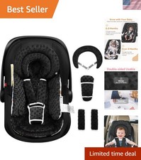 Infant Car Seat Insert Removable Cushion Baby Preemie Newborn BOMOLOUR carseat