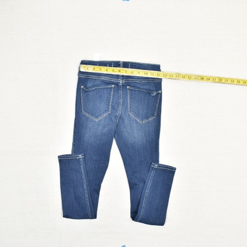 Hollister Women High Rise Jean Jegging Women Skinny Cotton Blue Size 5R 27x28 - Picture 4 of 8