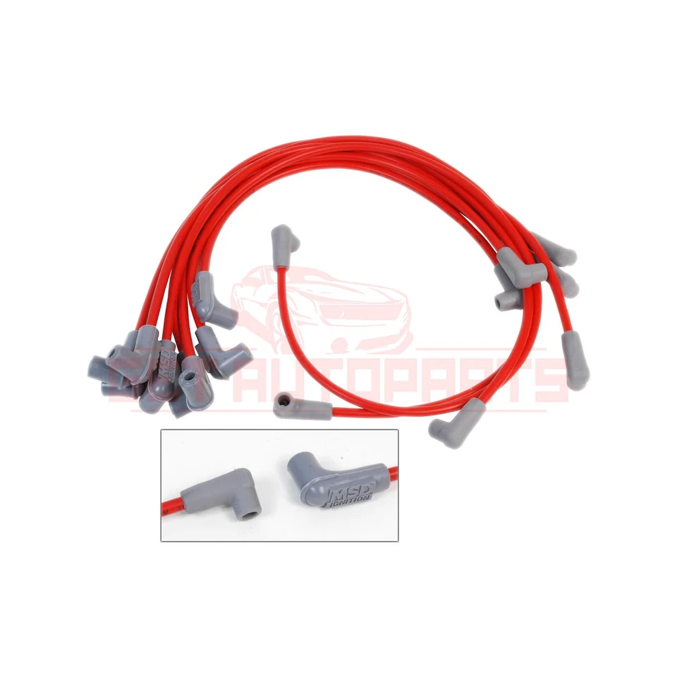 Juego de cables de bujía MSD compatible con Chevrolet K3500 88-1995 Foto 2 de 2