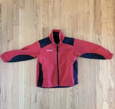 Columbia Reversible Fleece Rain Jacket Tectonite Full Zip-up Boys Size 6/7