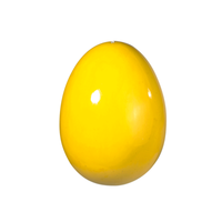 Osterei Deko-Osterei Fake-Osterei Osterdeko Deko-Ei Osterei Lackoptik 18Cm Gelb