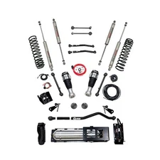 Freedom Off-Road + AccuAir Air Suspension 2.5-4" Lift Kit for 20+ Gladiator JT