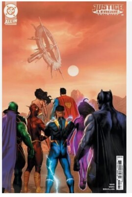 JUSTICE LEAGUE UNLIMITED #1 DC COMICS 2024 1:25 DAVE WILKINS VARIANT NM