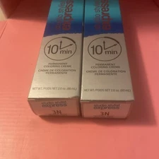 (2)  Professional Studio Stylist Express 10 Minute Permanent Color 3N Brown