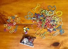 Sillybandz bracelets and minis and attachments and Mets