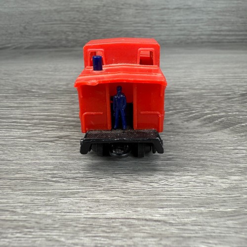 Vtg Mattel Hot Wheels Train Caboose Santa Fe ATSF 412742 No Couplers #1005 - Picture 2 of 13