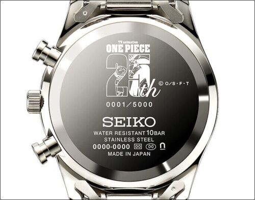 Orologio one piece seiko tv anime 25th anniversario 25 memorial large I - Photo 3 sur 5