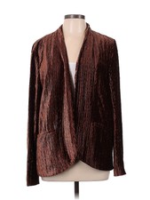 Nwt Moon River Women Brown Blazer L