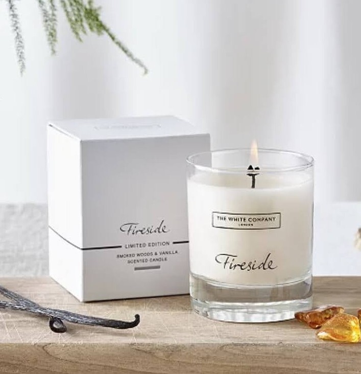 2x The White Company Fireside Candle 140g *New & Sealed* eBay