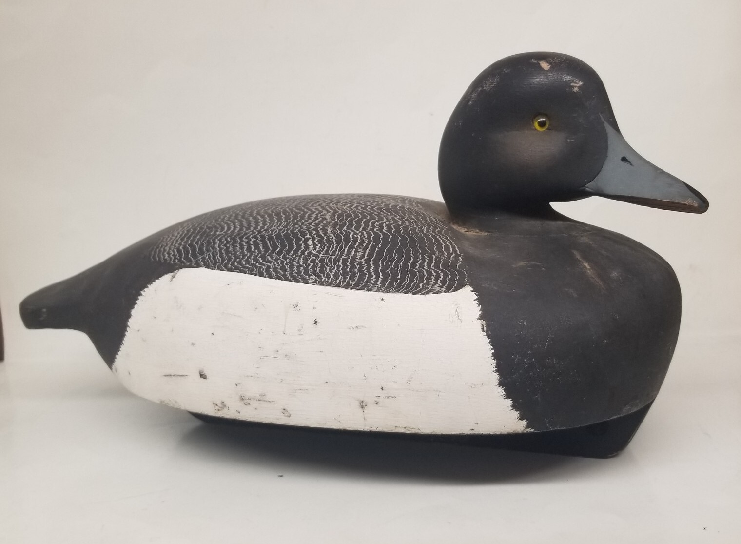 Vintage KEN HARRIS(1905 1981) Woodville, N.Y. BLUEBILL Duck Decoy