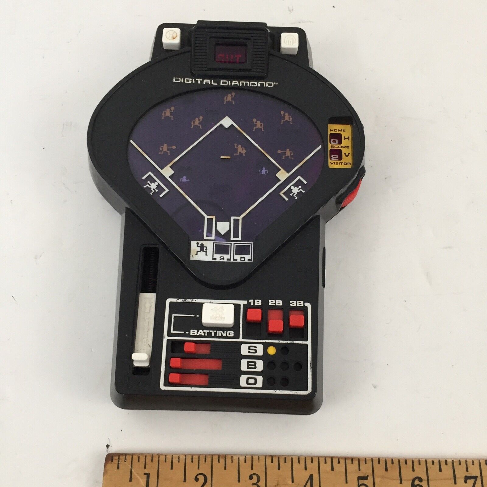 DIGITAL DIAMOND By TOMY 1978 2 Player Tabletop Baseball Game NOT WORKING
