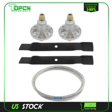 42" Deck Rebuild Kit Spindle Blade Assembly for John Deere D105 D130 LA115 LA135