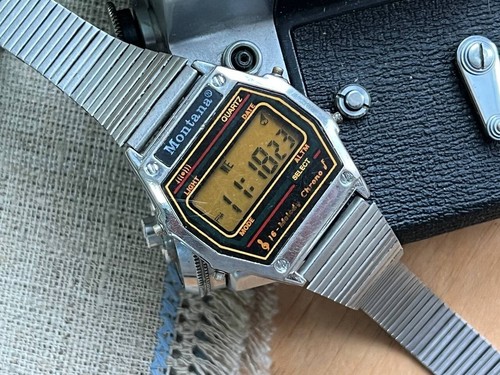 vintage electronic watch MONTANA made in USA 90s - Picture 10 of 12