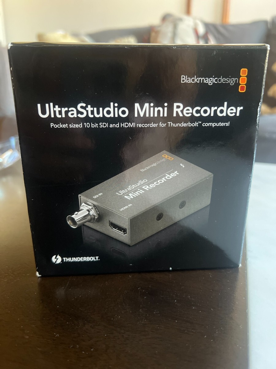 Hdmi Ultrastudio Monitor 3g Blackmagic Design UltraStudio Recorder