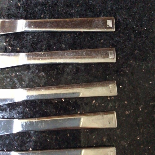 Vintage US Airways Stainless Steel 6.25” Knives - Fab For Butter Or Condiments - Picture 4 of 10