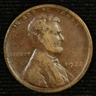 Lincoln Wheat Cent. 1922 D. Fine. Lot # 9049-346-041