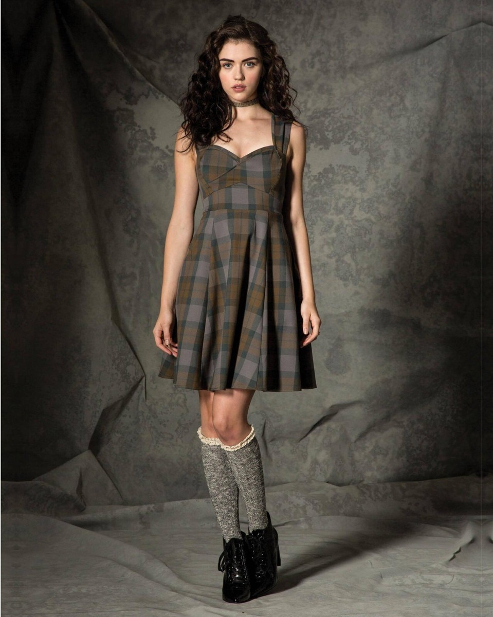 【BIRTHDAY BASH】CHER PLAID A LINE DRESS CHER PLAID A LINE DRESS - BIRTHDAY BASH