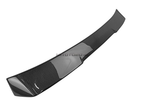 17-23 Rear Roof Spoiler Fit For BMW 5-Series G30 4D V Type 540i Carbon Fiber - Picture 5 of 7