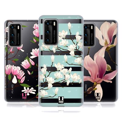 HEAD CASE DESIGNS MAGNOLIA BLOSSOMS SOFT GEL CASE FOR HUAWEI PHONES 4