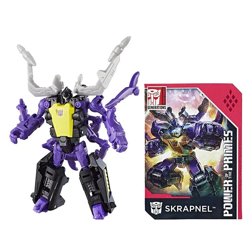Hasbro Transformers Skrapnel Power of the Primes Legends Class Action Figure New - Image 4 of 4