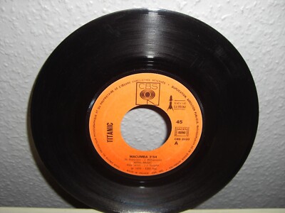 Schallplatte 7''/ TITANIC ( MACUMBA / MIDNIGHT SADNESS ) Vinyl 1973