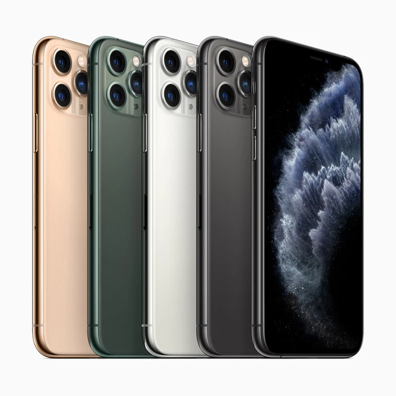 Apple iPhone 11 Pro MAX 64GB-Black Gold Green White (Unlocked ) Good