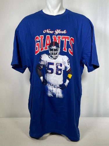 Lawrence Taylor #56 New York Giants NFL Royal Big & Tall T-Shirt Men's 3XLT - Picture 2 of 10