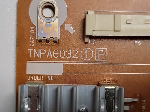Carte alimentation TNPA6032 (1) A TV PANASONIC TX-48AX630E - Photo 2/8
