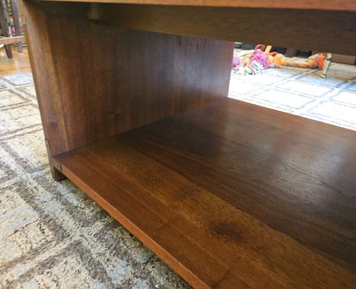 Rare Vtg Mid Century Modern Apartment Coffee Table Lane Acclaim 2 tier - Picture 9 of 16