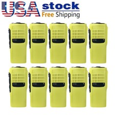 10x Yellow Repair Front Housing Cover Case for HT750 Radio Walkie Talkie