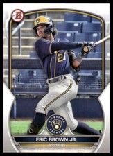 2023 Bowman Eric Brown Jr. BP-41 Prospects   Milwaukee Brewers