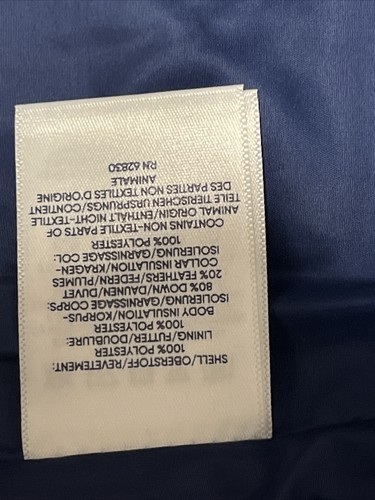 Lands’ End Down Puffer Vest Small Women’s. New NWT - Picture 14 of 16