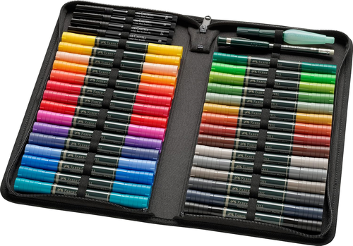 FABER-CASTELL Aquarellmarker Albrecht Dürer 30er Zipper-Etui NEU & OVP - Bild 2 von 6