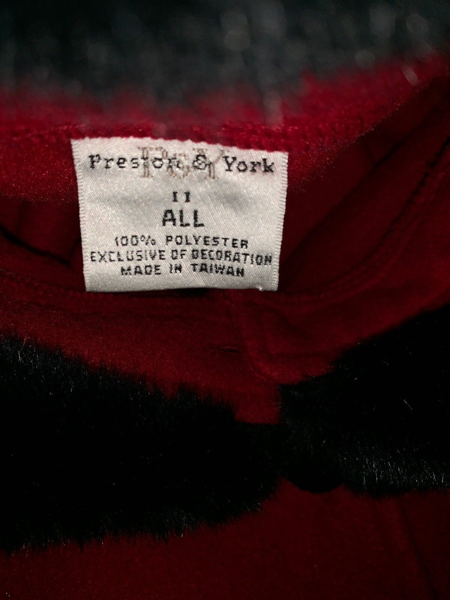 Cape Femme Preston & York - Col En Fausse Fourrure, Fermeture Bouton, Fuchsia, Taille Unique
