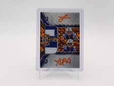 2024 Spectra Rookie Dual Patch Auto Orange 09/15 Laiatu Latu & Adonai Mitchell