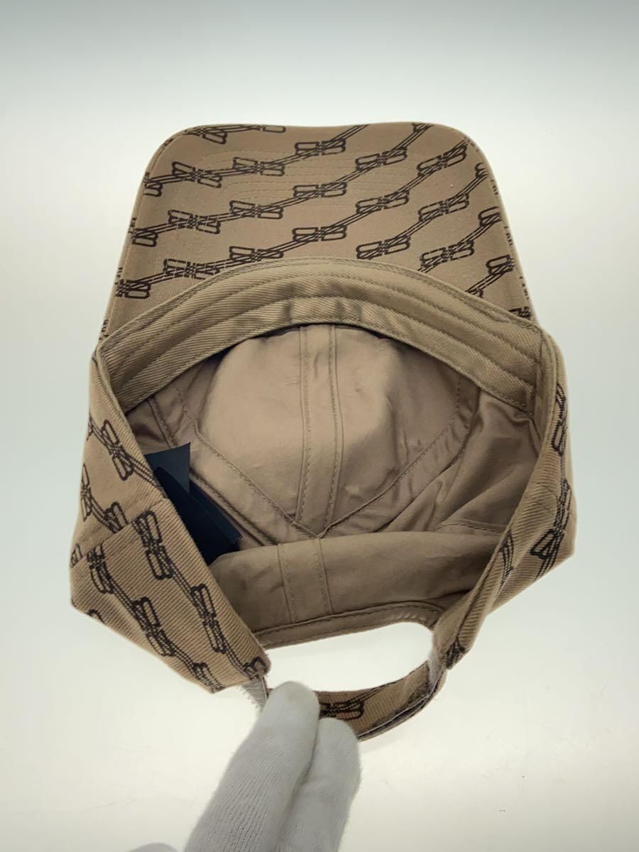 セール!!BALENCIAGA★704104 BALENCIAGA Cap L Cotton Beige Full Pattern Mens 704104 410B2