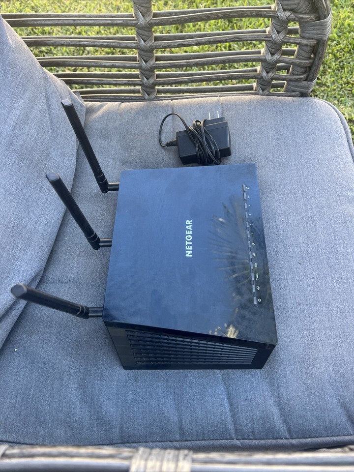 NETGEAR Smart WiFi Router AC1750 R6400v2 Nighthawk w/ Power Cord eBay