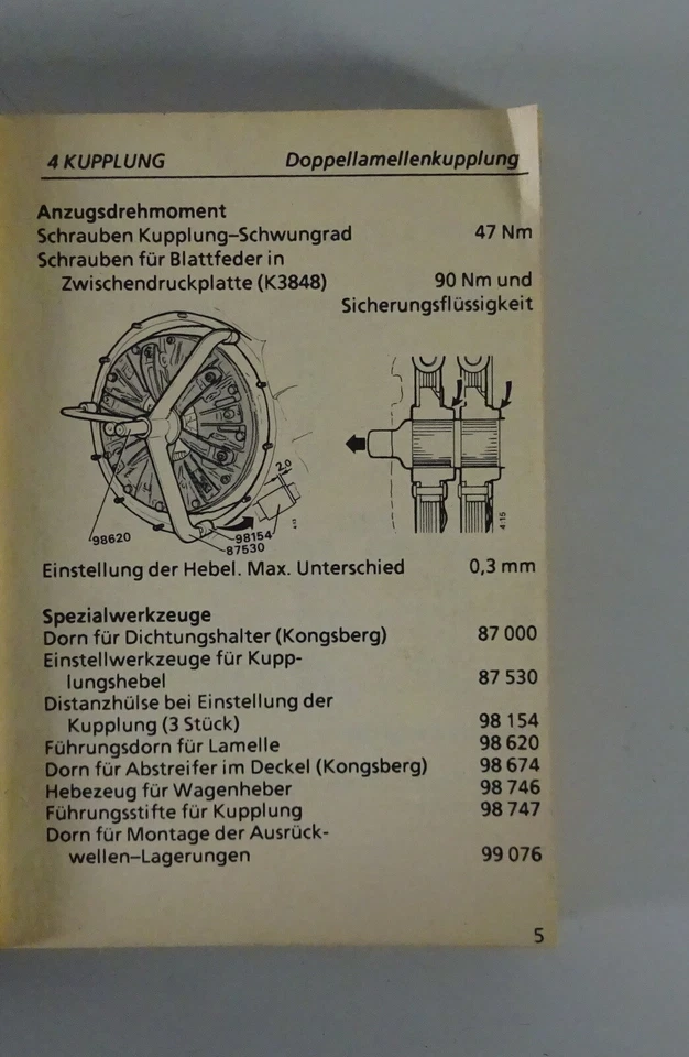 Libro Di Tavola Scania Camion Telaio Serie 2 Del 1987 - Immagine 3 di 4