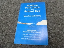 1985 Chevy Kodiak C5 C6 C7 Forward Control Chassis & School Bus Owner Manual