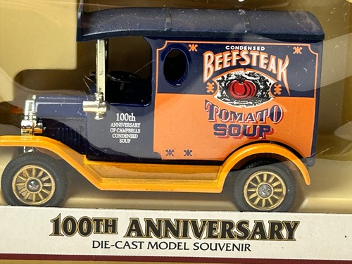 Lledo Days Gone Model T Ford, Campbell's Beef Steak Tomato Soup with Box - Picture 3 of 11