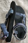 EUC Teva Original Universal Sandals Blue Geometric Hipster Vegan Women Size 10 — photo 4