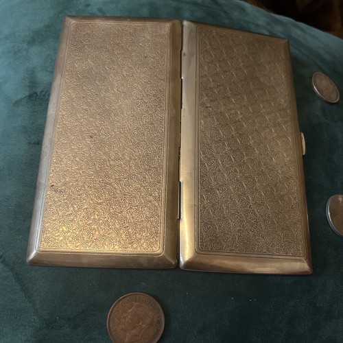 Vintage Golden style Large cigarette case - Foto 9 di 12