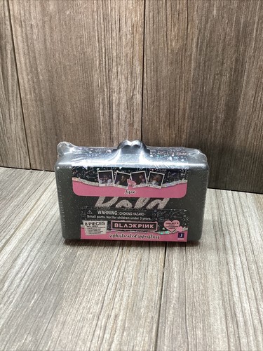 Black Pink Sophisticated Superstars Clutch By Jazwares JISOO Chic 8 PCS SEALED - Picture 12 of 16