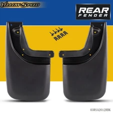 2PCS Fit For 2005-2015 Toyota Tacoma Rear Mud Flaps Mud Guards Splash Guards