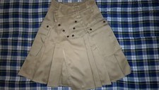 Men's Tan Utility Kilt size 31 