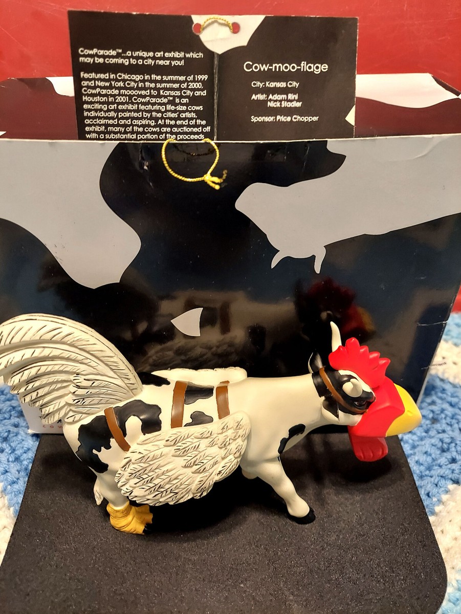 cowparade cow-moo-flage | eBay