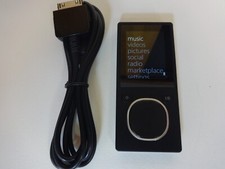 MICROSOFT ZUNE BLACK 4GB...NEW BATTERY...
