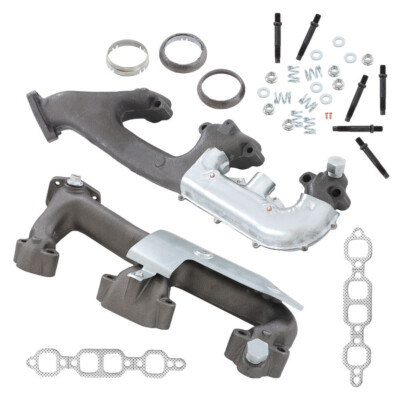 LABLT Exhaust Manifold W/ Heat Shield For 1988-1995 Chevy GMC C1500 K1500 C2500