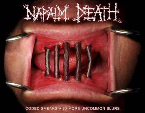 Napalm Death - coded smears and more uncommon slurs (double cassette tape), NEW - Bild 2 von 2