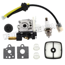 Carburetor For ECHO Weed Eater GT200 PE200 Trimmer Parts Tune Up Kit Air Filter